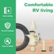 thumbnail image 4 of Kit Válvula para Inodoro RV Hugtrwg Repuesto 13168 ABS Thetford Magic IV, 4 of 9