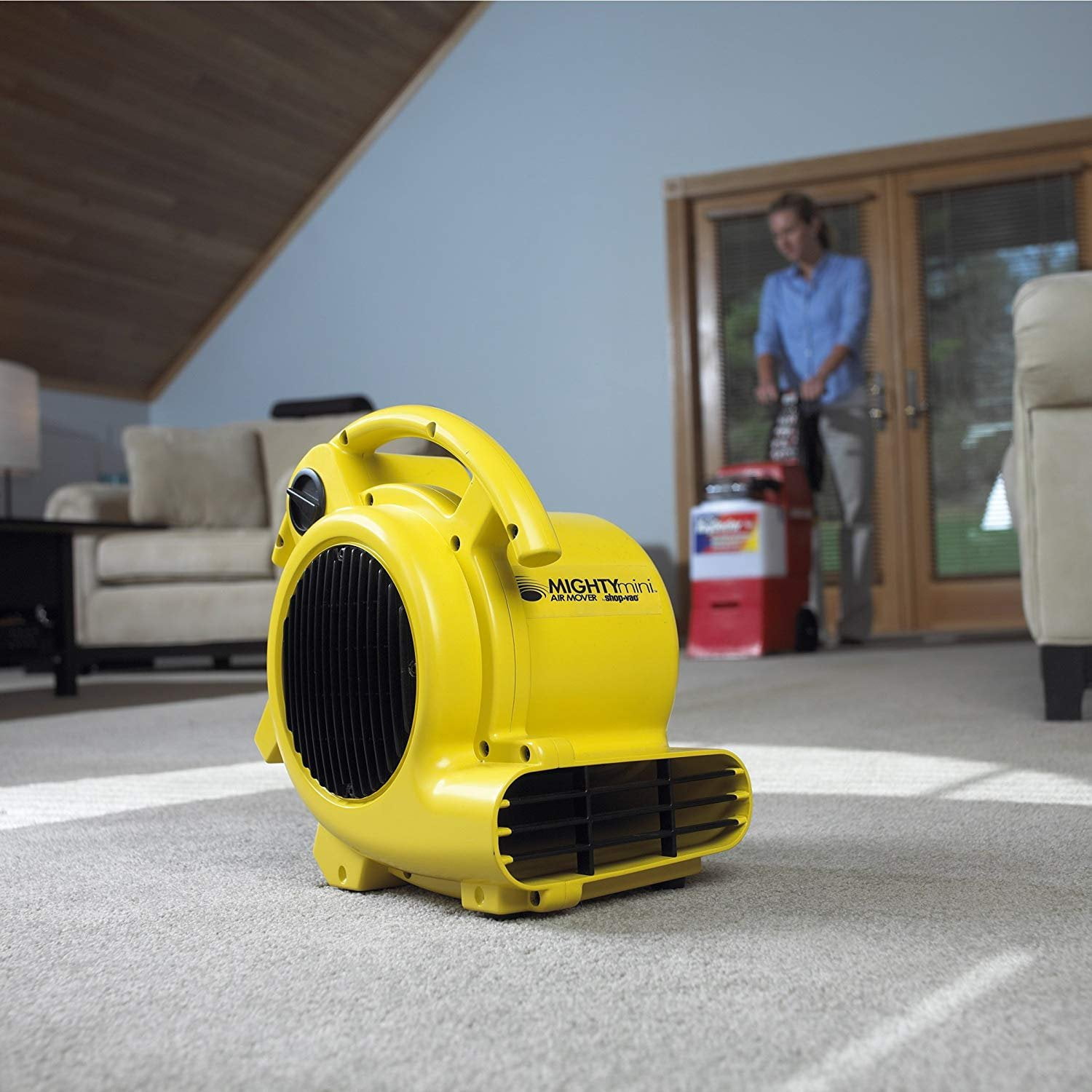 Shop-Air by Shop-Vac 1032000 Mighty Mini Air Mover 3-Speed 3-Position Dryer 