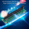 thumbnail image 1 of PCI-E Express 16X Tarjeta vertical adaptadora de 90 grados para chasis de computadora 2U Tmvgtek 2ug1wk6cj1vs9hb9, 1 of 7