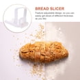 thumbnail image 3 of Bread Slicer Guide Adjustable Thickness Bread Cutting Guide Homemade Bread Slicer Guide, 3 of 8
