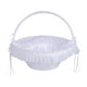 thumbnail image 1 of Cesta para Niña de , Almacenamiento, Decorativa, Ligera, Cesta de Encaje para Dama de Honor con Asas, Decoración de Boda Occidental, Uso en, 1 of 9