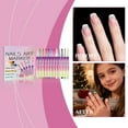 thumbnail image 5 of 12 Colors Nail Art Pens Set Nail Polish Pens Nail Art Drawing Pen Quick Dry Nail Art Painting Pens kit for Home DIY Nail Art Design (Style E), 5 of 8