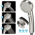thumbnail image 3 of EAARSUO High Pressure Handheld Shower Head, RV Handheld Shower Head with Hose and On Off Switch, Detachable Shower Head with Self-Adjustable Holder (Brushed Nickel), 3 of 6