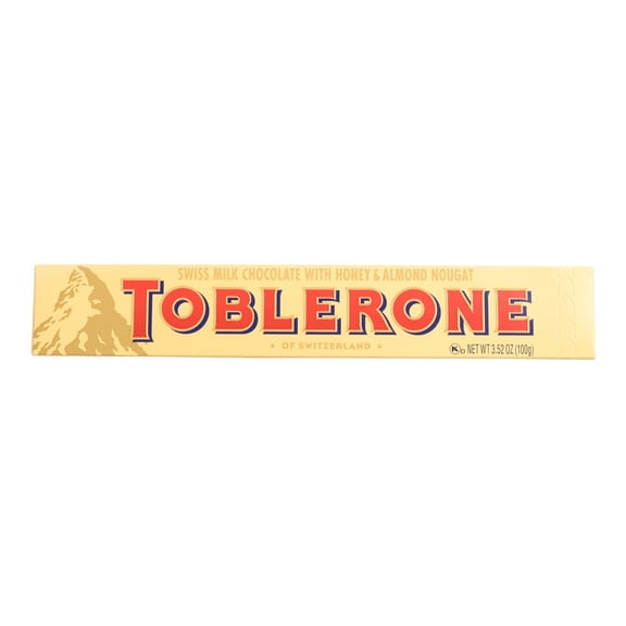 Toblerone Milk Chocolate Bar 3.52 oz 2ea Pack of 2