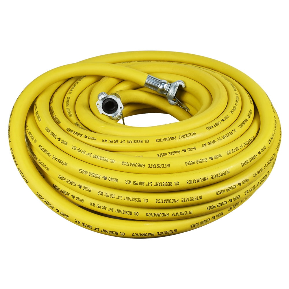 Interstate Pneumatics HJ59100E Jack Hammer Yellow Rubber Hose 3/4" x
