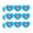 Clear, variant on Tom and Jerry Tom Character Heart Shaped Planner Calendar Scrapbook Craft Stickers