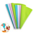 thumbnail image 3 of Bolsa de confitería de silicona para glaseado, boquilla para crema pastelera, herramientas de repostería para decoración de pasteles DIY, puntas de boquilla rusas, 4 Uds., 3 of 4