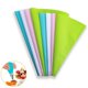 thumbnail image 3 of Bolsa de confitería de silicona para glaseado, boquilla para crema pastelera, herramientas de repostería para decoración de pasteles DIY, puntas de boquilla rusas, 4 Uds., 3 of 4