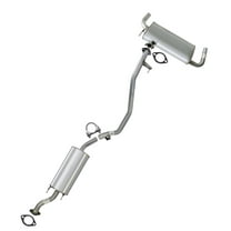 Stainless Steel Exhaust Resonator & Muffler Fits 2009-2011 Nissan Murano 3.5L - Direct Fit