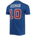 thumbnail image 3 of Men's Mitchell & Ness Dennis Rodman Blue Detroit Pistons Hardwood Classics Stitch Name & Number T-Shirt, 3 of 3