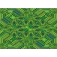 thumbnail image 1 of Ahgly Company Indoor Rectangle Patterned Army Green Area Rugs, 3' x 5', 1 of 6
