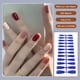 thumbnail image 4 of Seitruly Uñas postizas largas, cortas y encantadoras, accesorios de belleza para manicura de uñas postizas para el hogar, puntas de arte de manicura Juegos de manicura azul oscuro 2 Seitruly CE013543-26B, 4 of 5