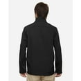 thumbnail image 3 of CORE365 88184T Men's Tall Cruise Two-Layer Fleece Bonded Soft Shell Jacket-Black-5XLT, 3 of 4