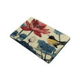 thumbnail image 3 of Autua Flower Bird Fast Absorption Home Bath Mat Eco-Friendly Design 24x16in, 3 of 5