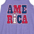 thumbnail image 2 of Instant Message - America Stacked - Toddler & Youth Girls A-line Dress, 2 of 5
