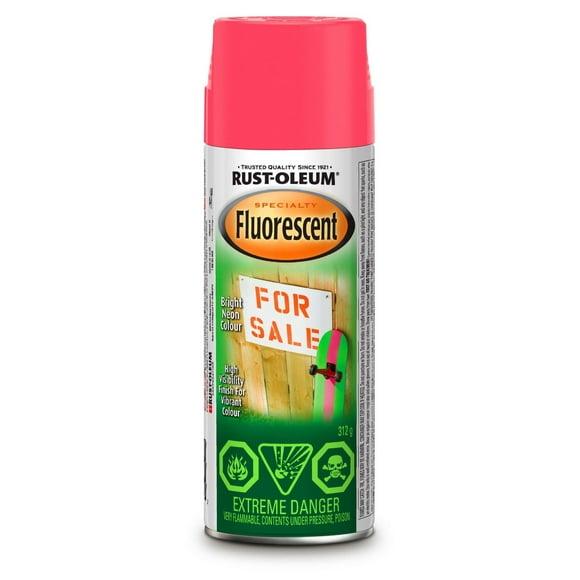Peinture À Fini Fluorescent Rose 312g