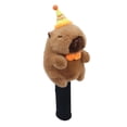 thumbnail image 4 of DYNWAVECA Wood Golf Club Headcover Protection Sleeve Capybara Funny Scratch Resistant Gift Protector Golf Club Head Cover A, 4 of 9