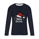 thumbnail image 4 of Blusas y camisas de manga larga y cuello redondo para hombre, informales, con estampado navideño, deportivas, de poliéster., 4 of 5