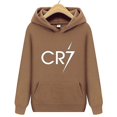 thumbnail image 5 of Cr7 Imprimé Mode Urbaine Star du Football Hommes Femmes Chandails en Molleton Mode Chandails à Capuchon Tops, 5 of 5