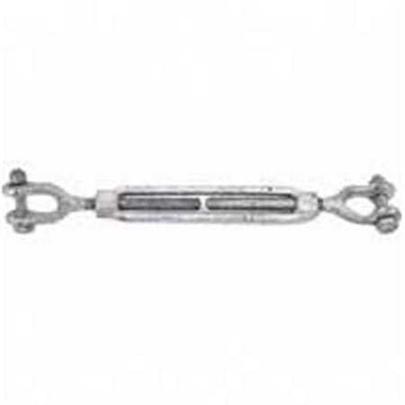 

19-5-8X6 .63 x 6 In. Galvanized Jaw & Jaw Turnbuckle
