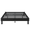 Black, variant on Einfach 13.8" Full Size Wooden Bed Frame with Recessed Design and Upgraded Structure, No Box Spring Needed, Black