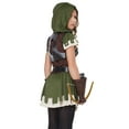 thumbnail image 2 of Robin Hood Girl's Halloween Fancy-Dress Costume for Child, M, 2 of 2