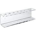 thumbnail image 3 of MyGift 6-Slot Clear Acrylic Wall Mountable Dry Erase Marker w/ Eraser Holder Rack, 3 of 6