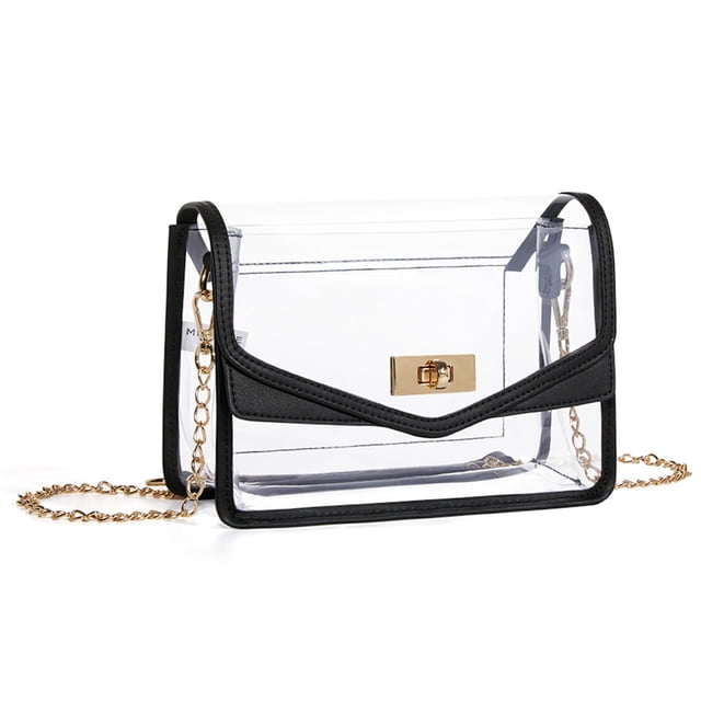 Bolso bandolera transparente Missnine para eventos en estadios