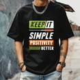 thumbnail image 4 of Men's Short Sleeve Graphic T shirt Collection Summer New Trendy Fashion Oversized Men's Tee, 4 of 5