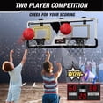 thumbnail image 2 of Juego de baloncesto HYES Dual Shot Over The Door con marcador, 2 of 8
