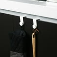 thumbnail image 4 of 2 Piezas Ganchos para Puertas Ganchos para Abrigos Ganchos Decorativos Ganchos para Colgar Colgador para Puerta Gabinete Gancho para Puerta Gancho par, 4 of 9