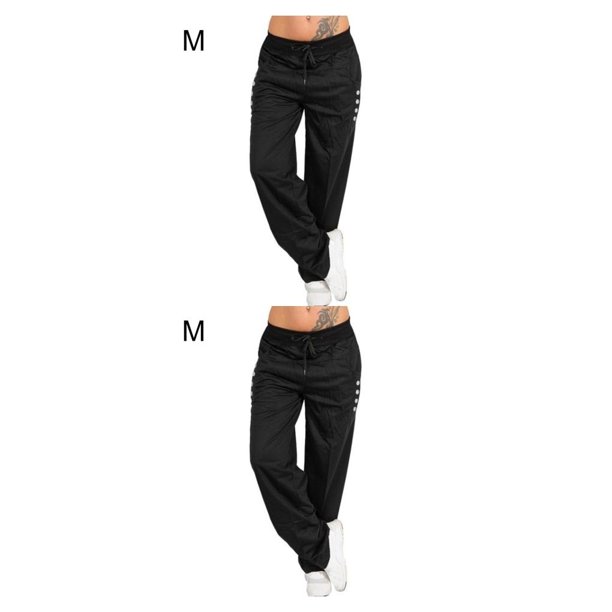 Minnieouse Pantalones Pantalones deportivos sueltos Rectos Pierna recta Casual Mujer Pierna Casual Mujer Pantalones de chándal Type1 NO1