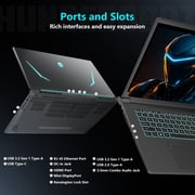 كمبيوتر محمول للألعاب Thunderobot Storm 17، 17.3 QHD 165 هرتز، Core i7-13620H، GeForce RTX 5060، 16 جيجابايت رام، 512 جيجابايت SSD، لوحة مفاتيح RGB، Win 11 Home