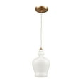 thumbnail image 2 of Elk Home 6-Inch Wide Menlow Park Pendant, Transitional, Satin Brass, 2 of 5
