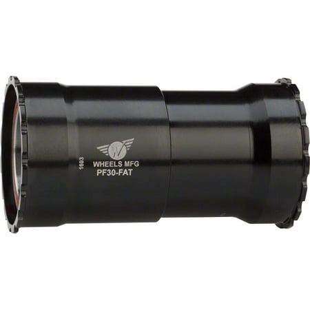 Wheels Manufacturing PressFit 30 Fat Bike Bottom Bracket for 30mm Cranks with Angular Contact