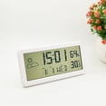thumbnail image 4 of Reloj despertador electrónico con calendario infantil digital creativo para estudiantes, reloj electrónico dedicado a la temperatura y la humedad, 4 of 6
