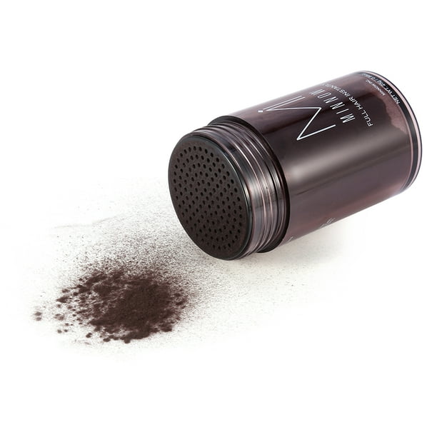 Minnow Hair Fiber Powder, 9 Types Women Men Baldness Concealer Thickening Hair Building Fibers