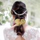 thumbnail image 4 of Organza Scrunchies,Large Silky Hair Ties, 6.3 inches Oversized Satin Scrunchie for Thick Hair Elastic Jumbo Bling Hair Ties 3 Pack (L, Multicolor), 4 of 4