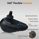 thumbnail image 5 of Silla de ruedas eléctrica ligera para adultos, silla de ruedas motorizada portátil, motor de 500 W, homologada por aerolíneas, color negro., 5 of 5