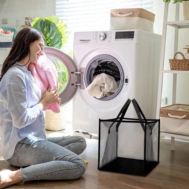 Home Textile Storage Grid Multifunctional Laundry Foldable Clothes Organizer for Bathroom and Indoor Use