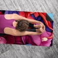 thumbnail image 5 of Flower Gym Towel with Storage Bag, 72.8"x26.8", Suitable for Yoga, Pilates, Fitness, etc. - Hot Yoga Towel, Gym Towels, Yoga Blanket, 5 of 6