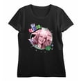 thumbnail image 3 of Wizard Of Oz Glinda
 Women's Black Crew Neck Short Sleeve Crop Tee-XXL, 3 of 5