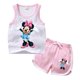 thumbnail image 1 of 2023 Kids Cartoon Disney Minnie Mickey Mouse Clothes Sets 100%Cotton Baby Sports Sets Boy Girl Tee+ Shorts Sets Toddler Suit4T Gao Jinjia LED, 1 of 2