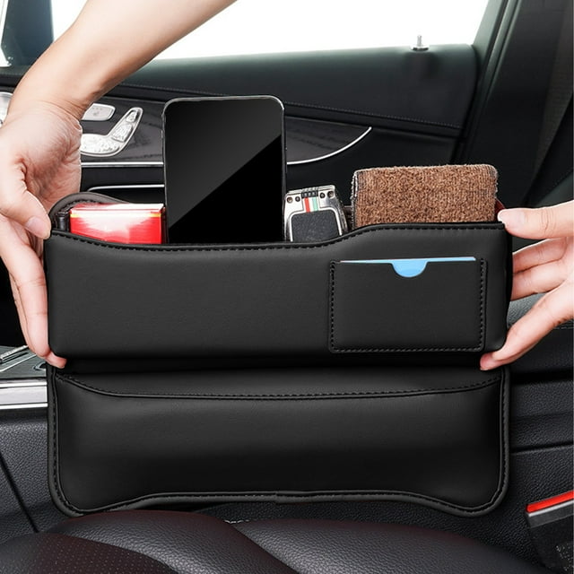 TopLLC Car Seat Filler Organizer Multifunctional Car Seat Organizer Auto Console Side Storage Box Car Organizer Front Seat For Holding Phone Sunglasses