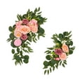 thumbnail image 3 of yotijay Wedding Arch Flowers Artificial Flower Swag Flower Arrangement 1 Pair Silk Flowers for Wedding Arch for Party Wall Reception Pink, 3 of 9