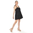 thumbnail image 2 of Vestido de tirantes ajustables Roman Fashion /Juvenil, 6767 (Negro) negro CH, 2 of 5