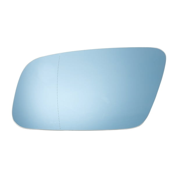 Reemplazo de cristal de espejo lateral izquierdo Unique Bargains para AUDI A3 2000-2003 No. 8D0857535E Azul Asférico Calentado