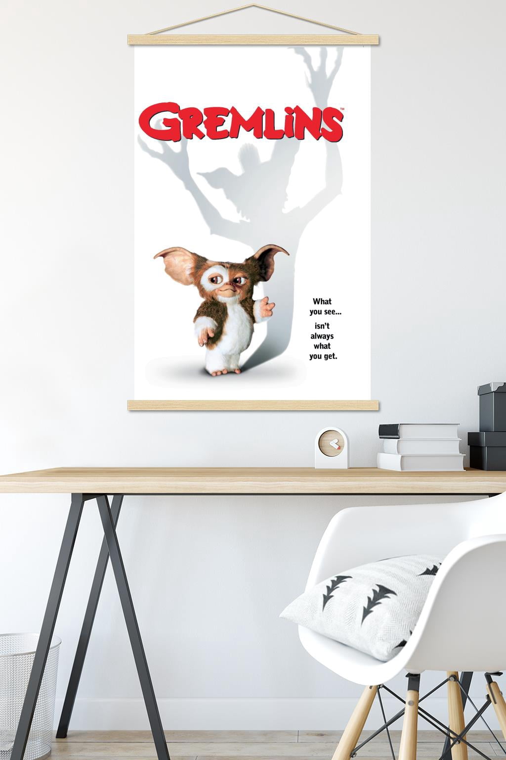 Gremlins - One Sheet Wall Poster with Magnetic Frame, 22.375" x 34"