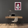 thumbnail image 3 of Prime, Marcus 25x32 White Modern Wood Framed Museum Art Print Titled - Winter Snow Friend, 3 of 4