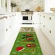 thumbnail image 3 of Juego de 2 alfombras de cocina con decoraciones navideñas, alfombrillas de invierno de perfil bajo, decoraciones navideñas para el hogar y la cocina, 3 of 5